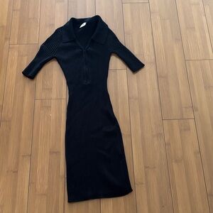 Abercrombie & Fitch Black short Sleeve Dress
